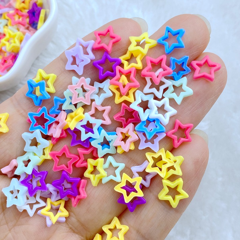 Star Flat Back - 100 шт. новый милый мини 8
