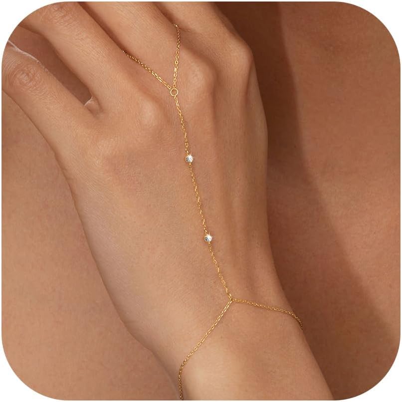 Body Jewelry Real Gold - Модные женские 14-каратные настоящие позолоченные изящные