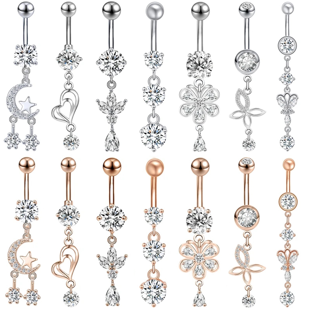 Body Jewelry Real Gold - ZS 14G 1 шт., кольца для