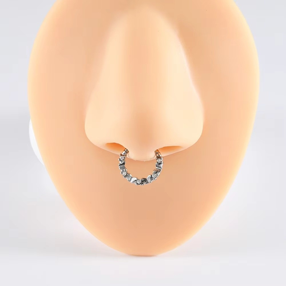Body Jewelry Septum - 1 шт. Кольцо-кликер для септума из