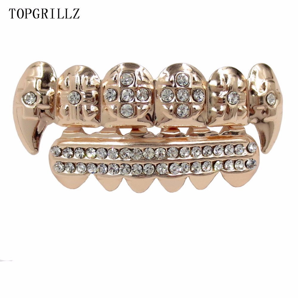 Колпачки TOPGRILLZ в стиле хип – обзор и цена Body Jewelry Real Gold