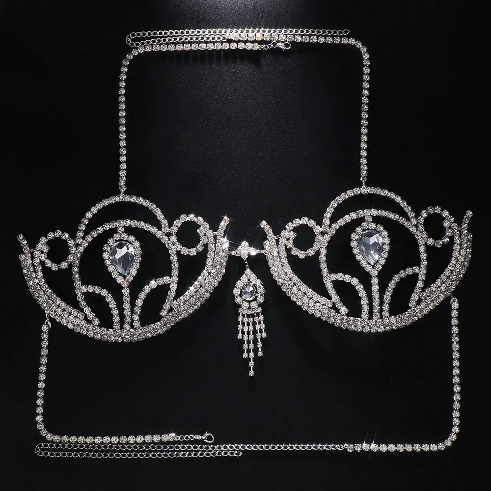Роскошный женский бюстгальтер- – обзор и цена Body Jewelry Art