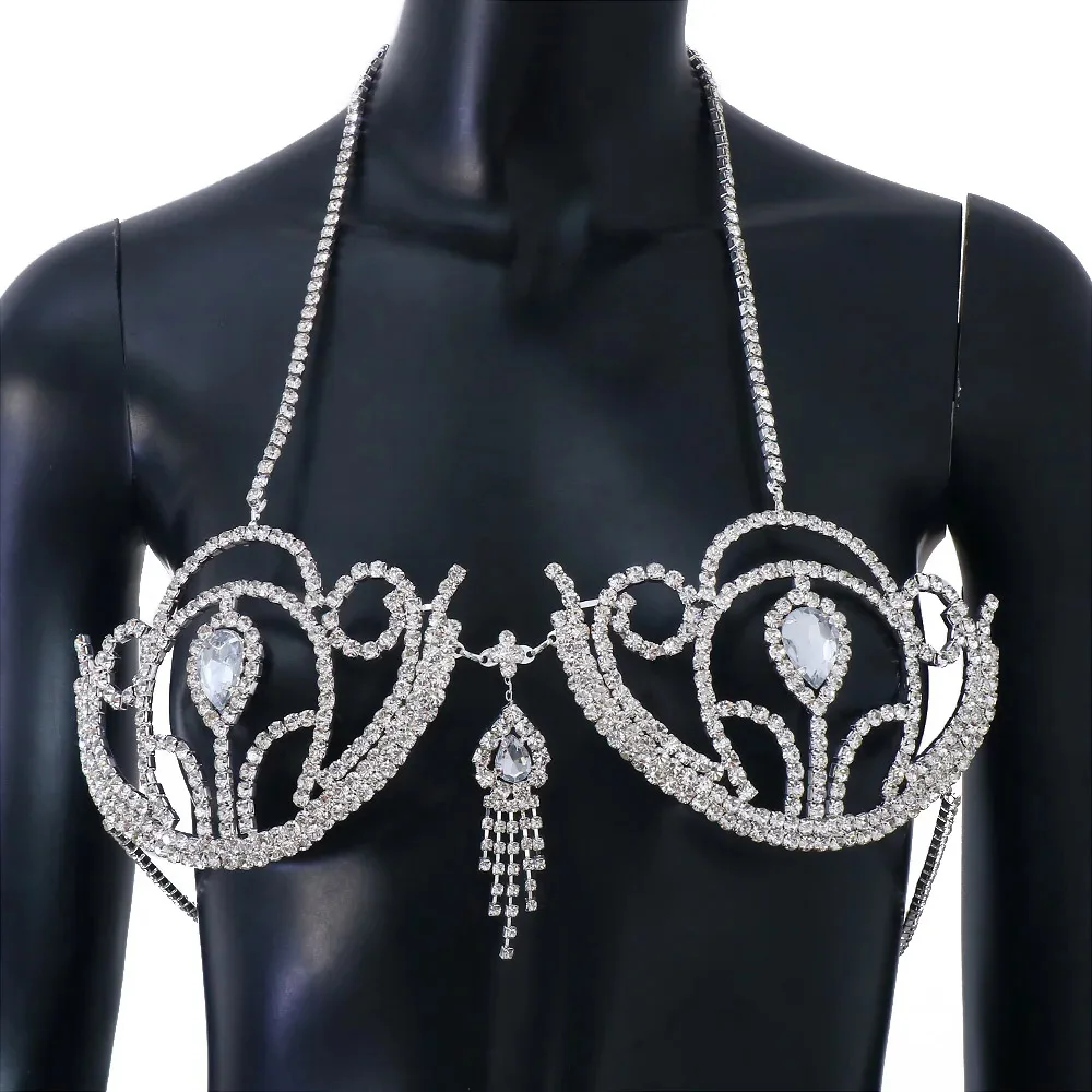Роскошный женский бюстгальтер- – обзор и цена Body Jewelry Art