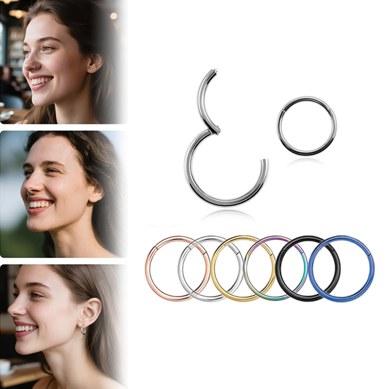 Кольцо-кликер из хирургической – обзор и цена Body Jewelry Septum