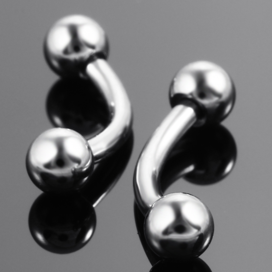 10 шт./лот, стальное кольцо дл – обзор и цена Rook Curved Barbell