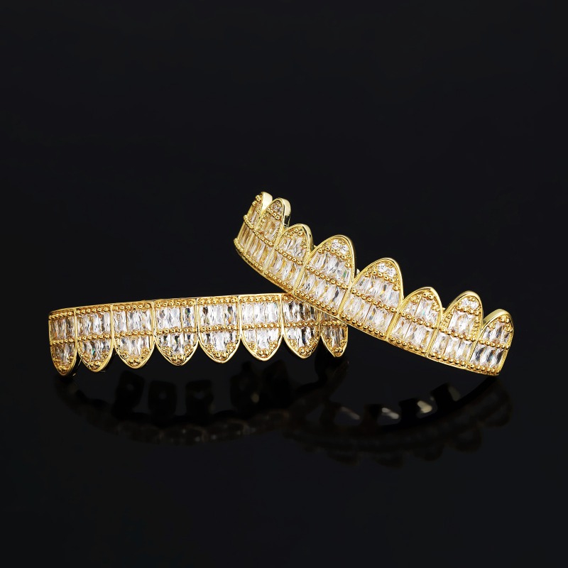 Набор Т-образных квадратных зу – обзор и цена Body Jewelry Real Gold