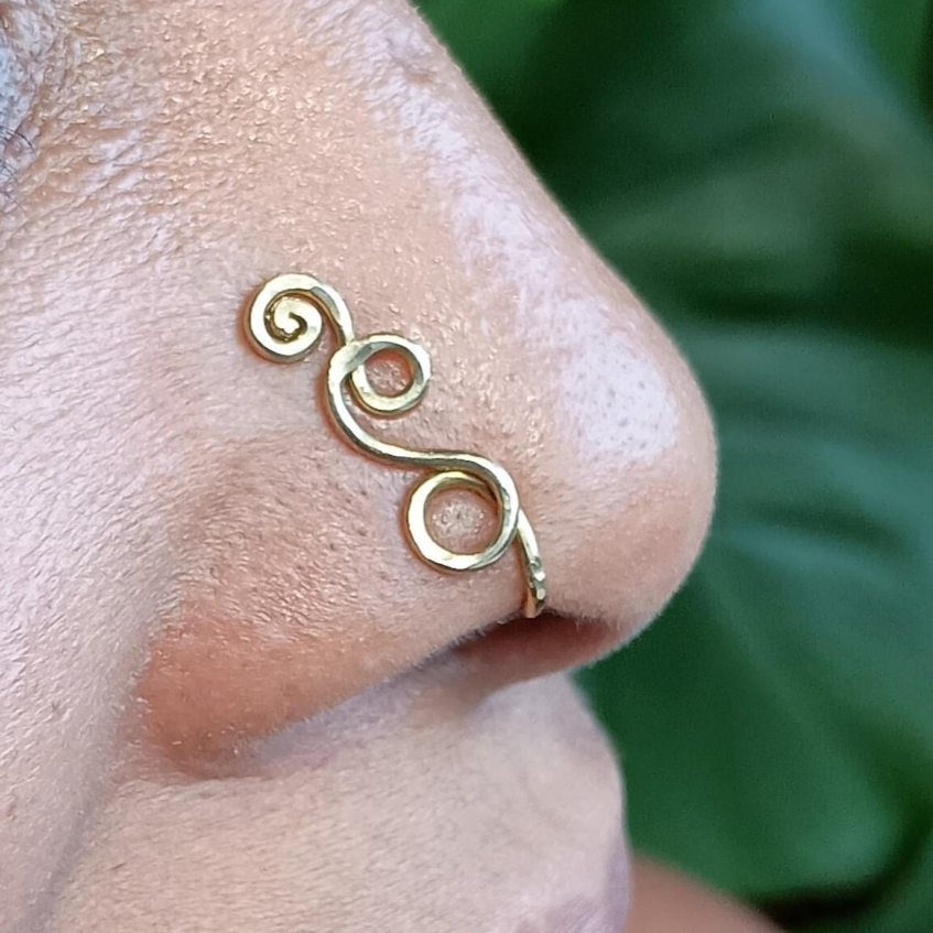 Имитация пирсинга: кольцо-манж – обзор и цена Body Jewelry Septum