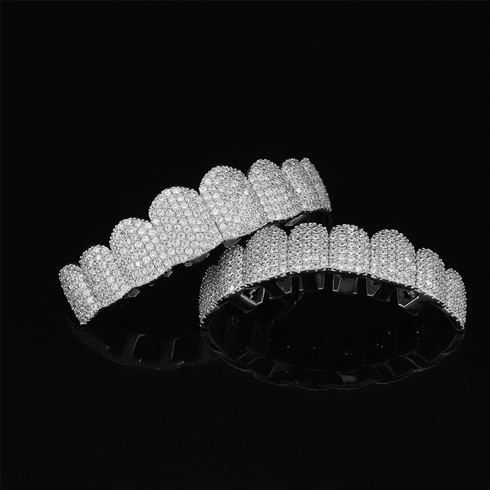 Серебряные грилзы для зубов с  – обзор и цена Body Jewelry Art