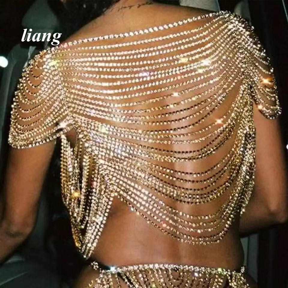 Сексуальная цепочка для тела,  – обзор и цена Body Jewelry Vest