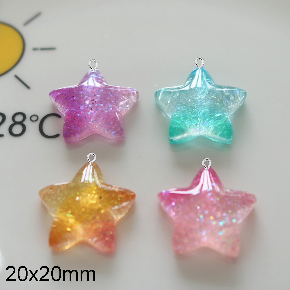 10 шт., подвески для сережек и – обзор и цена Star Flat Back
