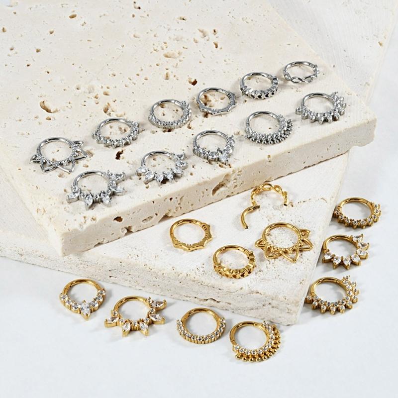 31BB Кристалл Кольцо Хряща Нос – обзор и цена Body Jewelry Septum