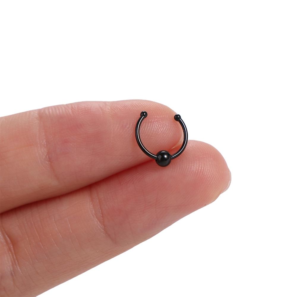 Панк-металлические кольца для  – обзор и цена Body Jewelry Septum