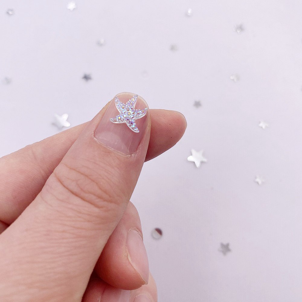 10 мм мини блестящая звезда ди – обзор и цена Star Flat Back