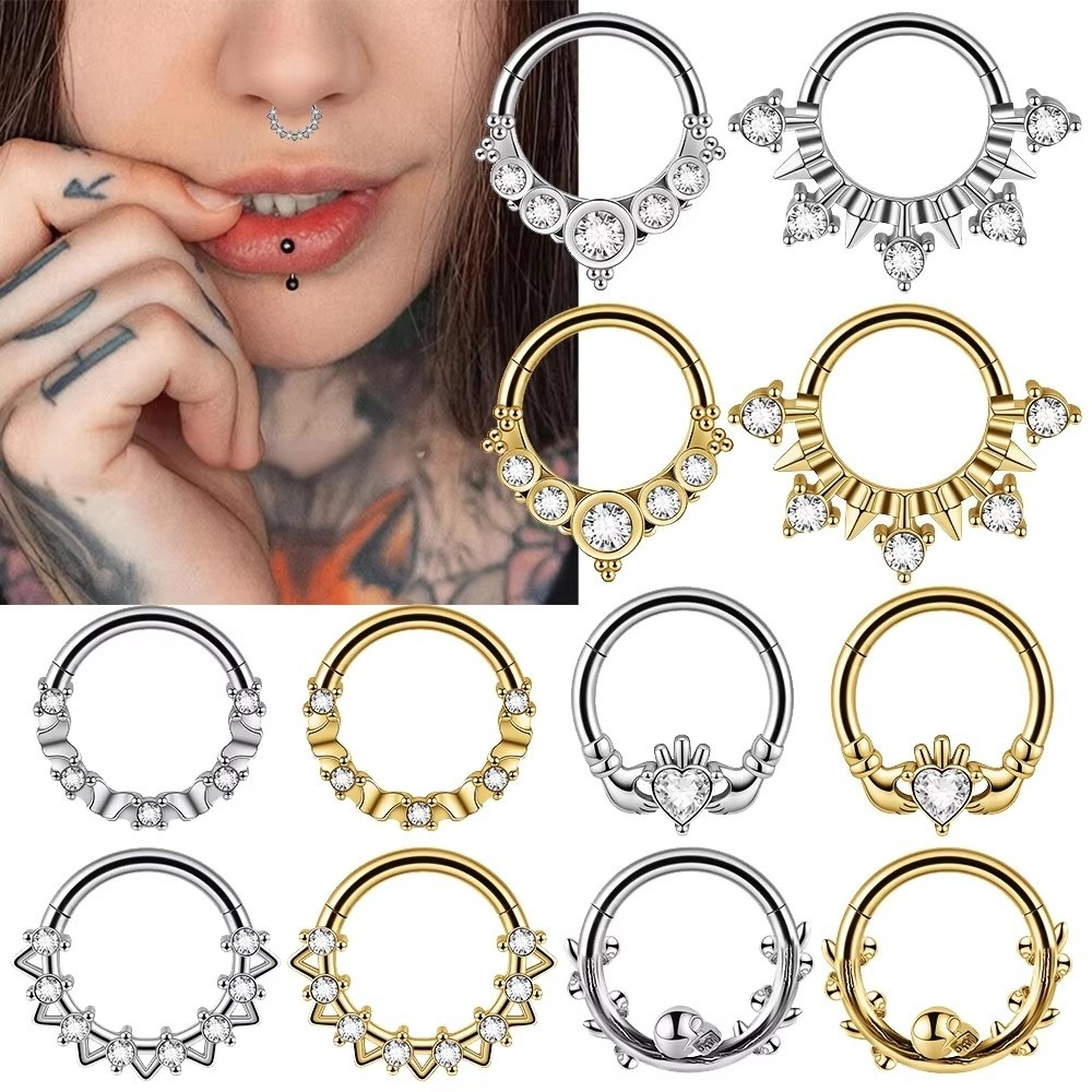 1 шт. Кольцо-кликер для септум – обзор и цена Body Jewelry Septum