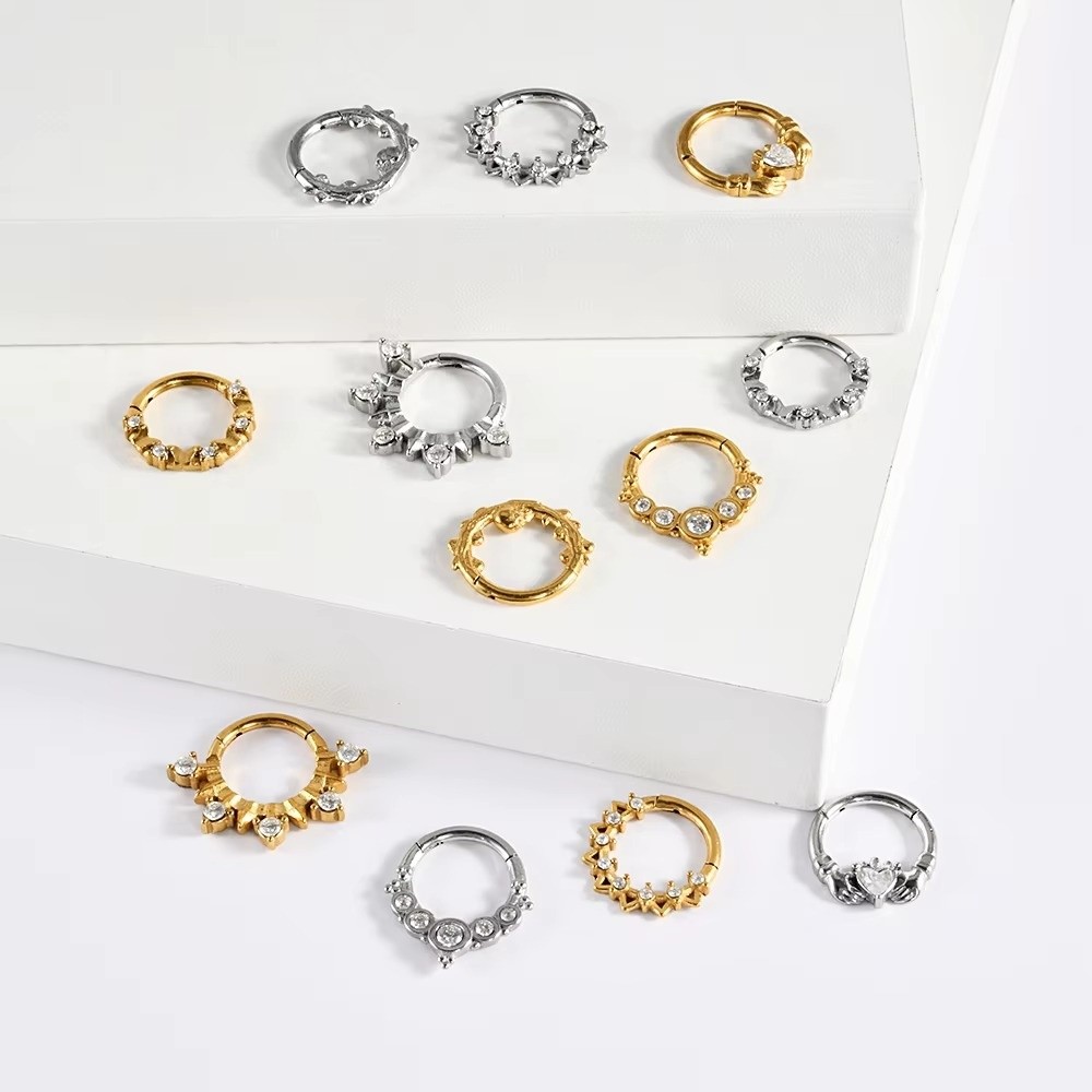 1 шт. Кольцо-кликер для септум – обзор и цена Body Jewelry Septum