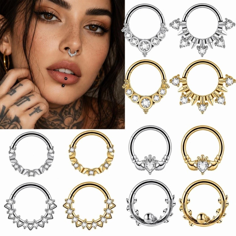 1 шт. Кольцо-кликер для септум – обзор и цена Body Jewelry Septum