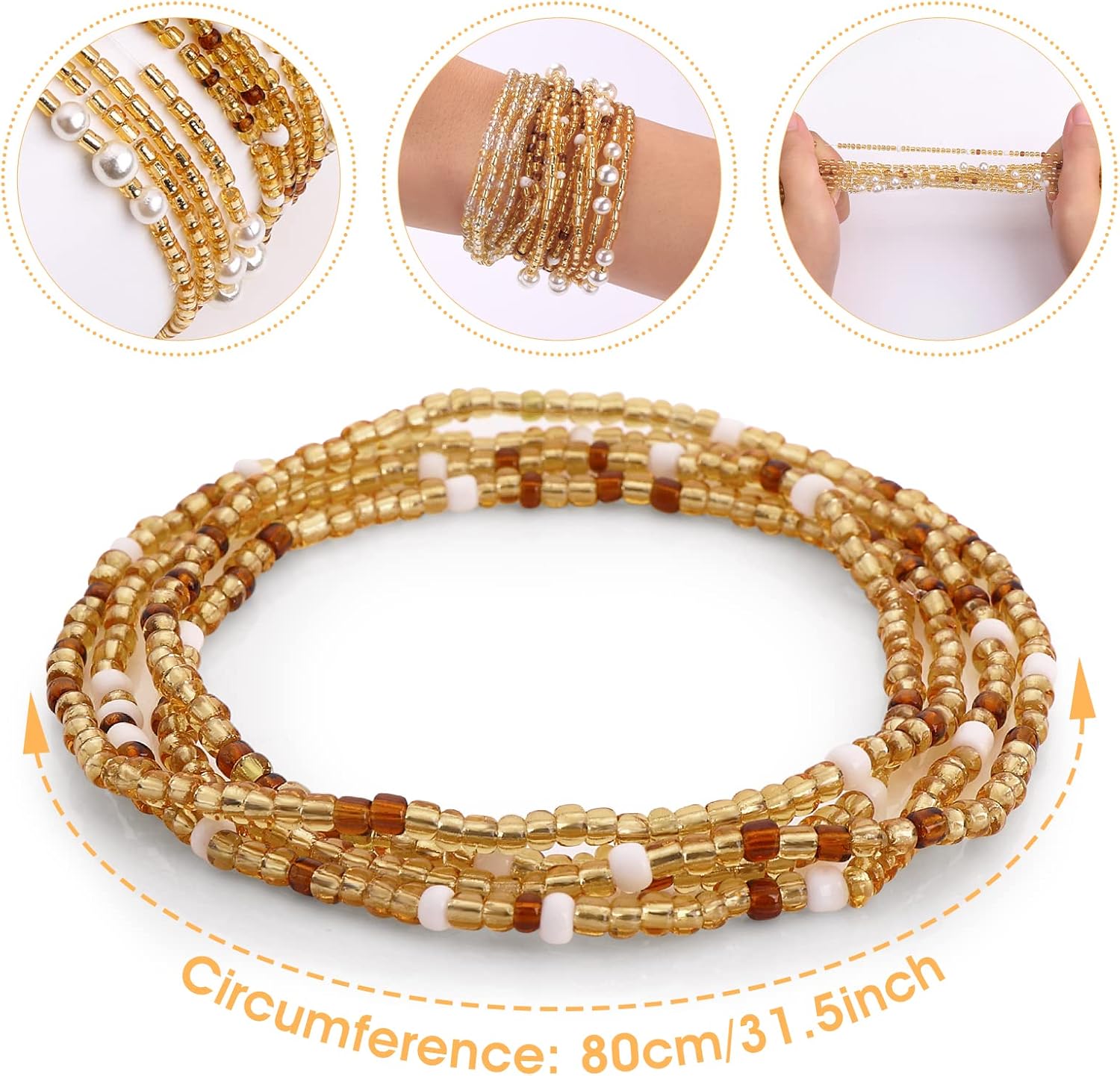 Бусины для талии для женщин, э – обзор и цена Body Jewelry Bulk