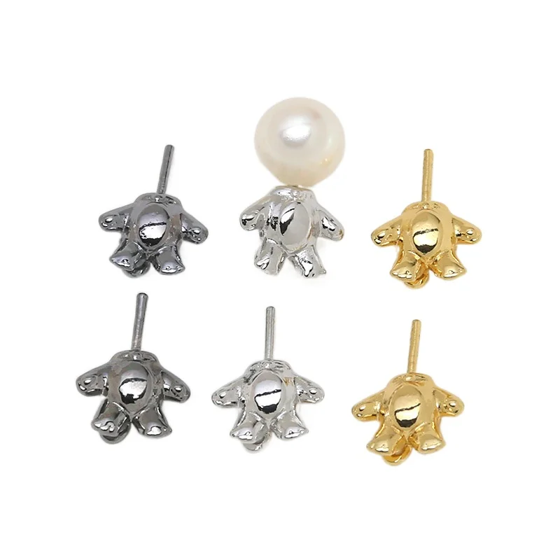 4 шт., медное покрытие, настоя – обзор и цена Body Jewelry Real Gold