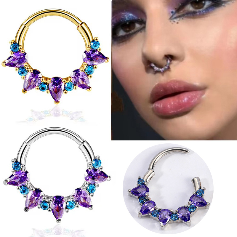 Кольца для носа из кубического – обзор и цена Body Jewelry Septum