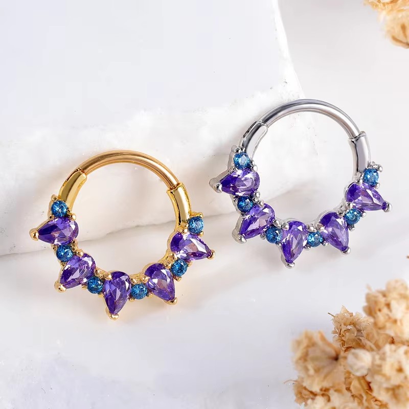 Кольца для носа из кубического – обзор и цена Body Jewelry Septum