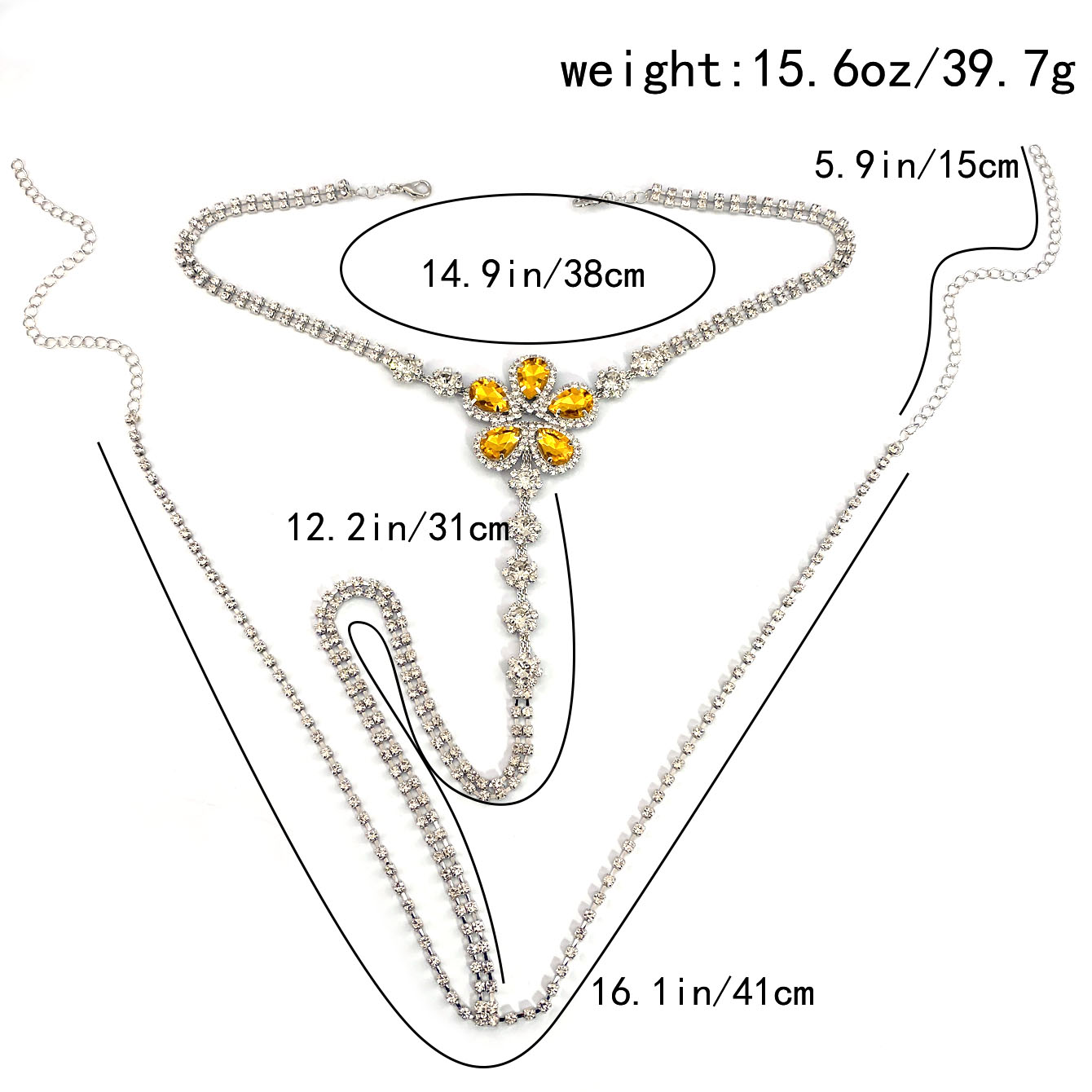 1 шт., женский летний комплект – обзор и цена Body Chain Jewelry