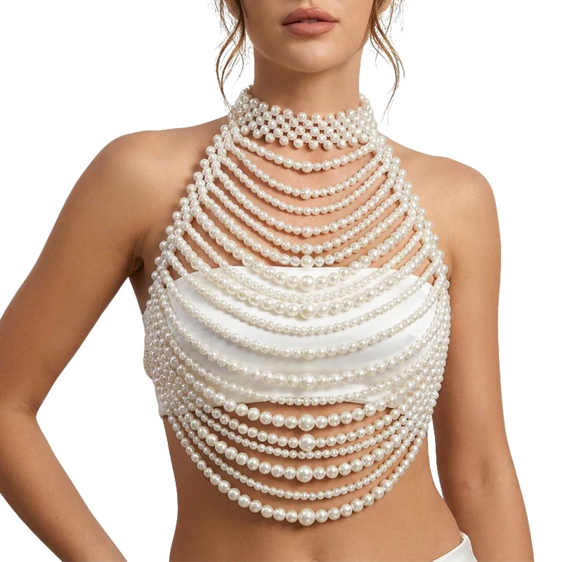 2026 Многослойный свадебный же – обзор и цена Body Jewelry Vest
