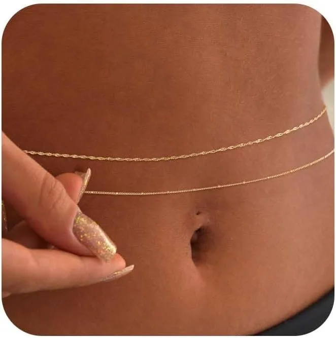 14-каратное позолоченное 26-33 – обзор и цена Body Chain Jewelry