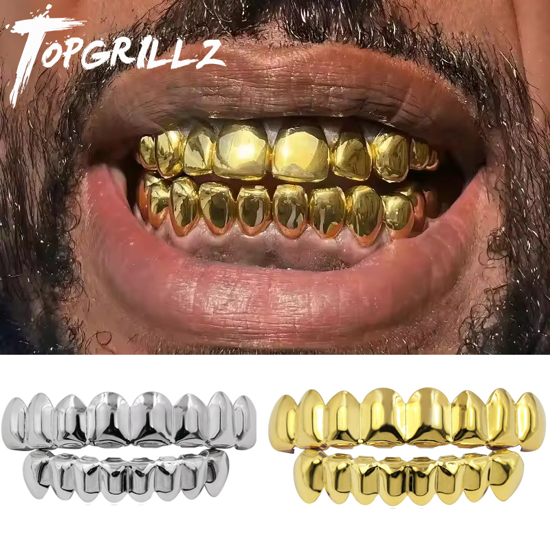 TOPGRILLZ Позолоченные серебря – обзор и цена Body Jewelry Real Gold