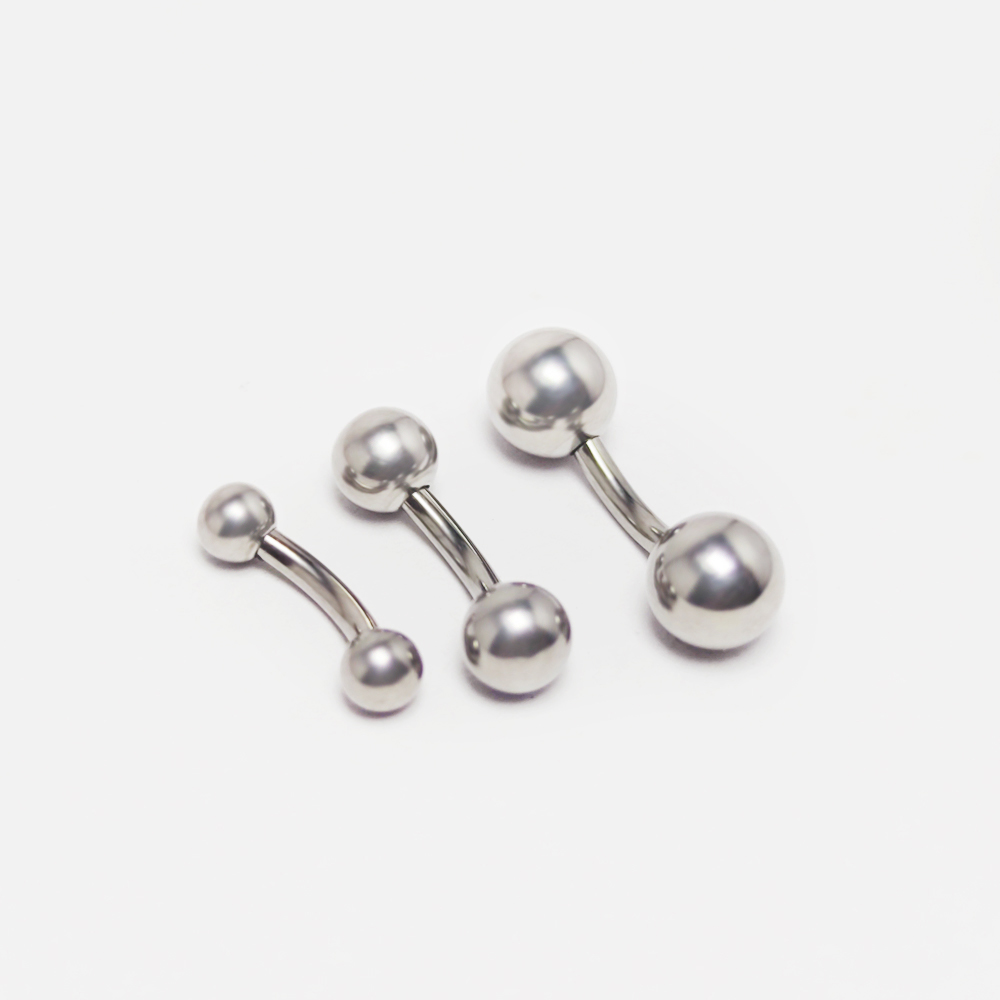 F136 Титановый пирсинг 3-5 мм  – обзор и цена Rook Curved Barbell