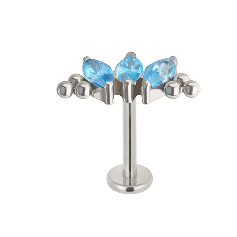 Титановые серьги PIERC 3 CZ Ma – обзор и цена Cluster Stud Ear